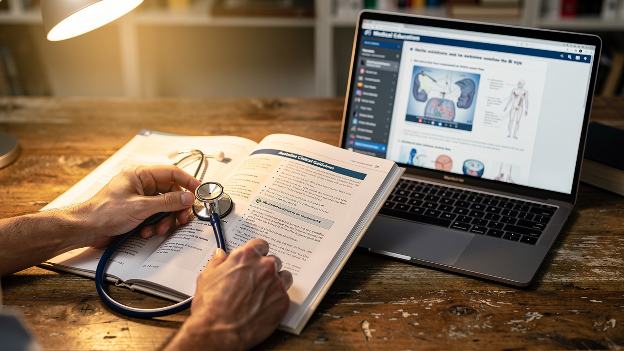 Studying Australian medical guidelines and clinical resources