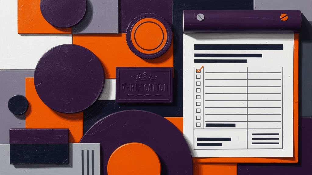 Abstract representation of documentation and verification processes