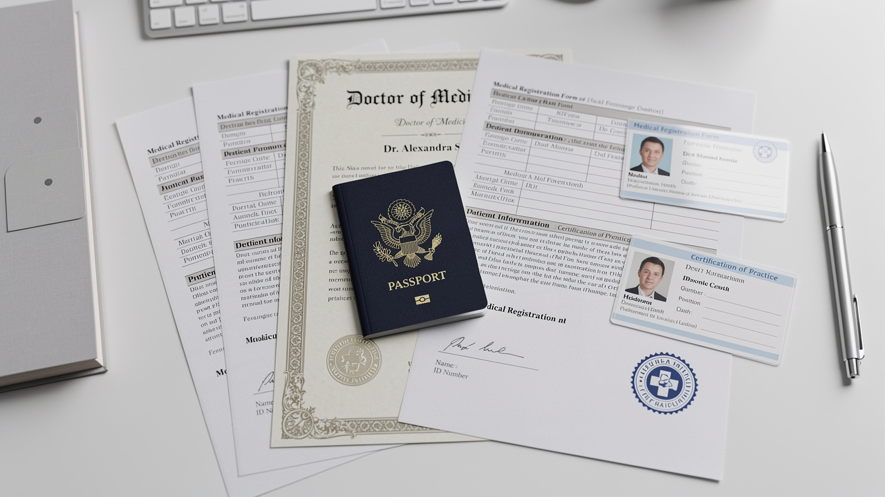 Essential medical documentation for PESCI application process